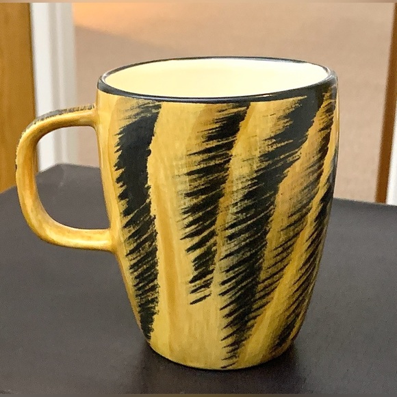 1996 Vintage Discontinued Laurie Gates SAFARI Print Coffee Mug - Picture 7 of 12